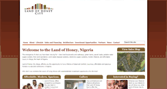 Desktop Screenshot of landofhoneycity.com